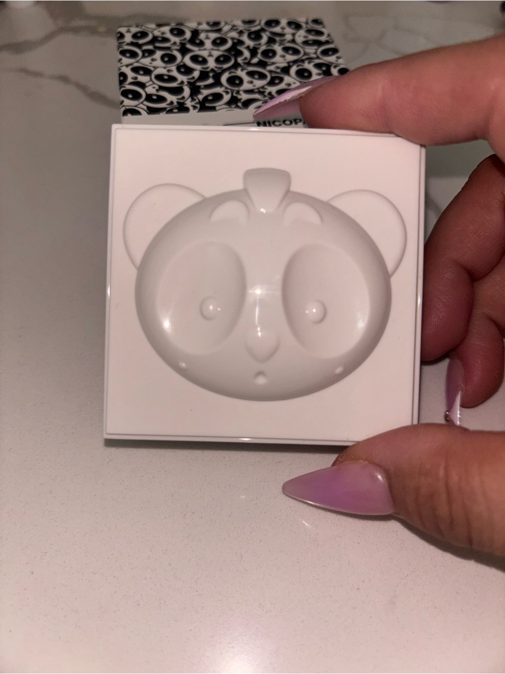 MAC Cosmetics Black Compact with White Accents